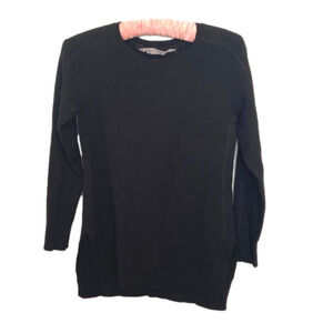 Athleta thermal honey come sweater merino wool blend